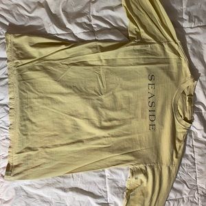 Yellow Long Sleeve Seaside Shirt
